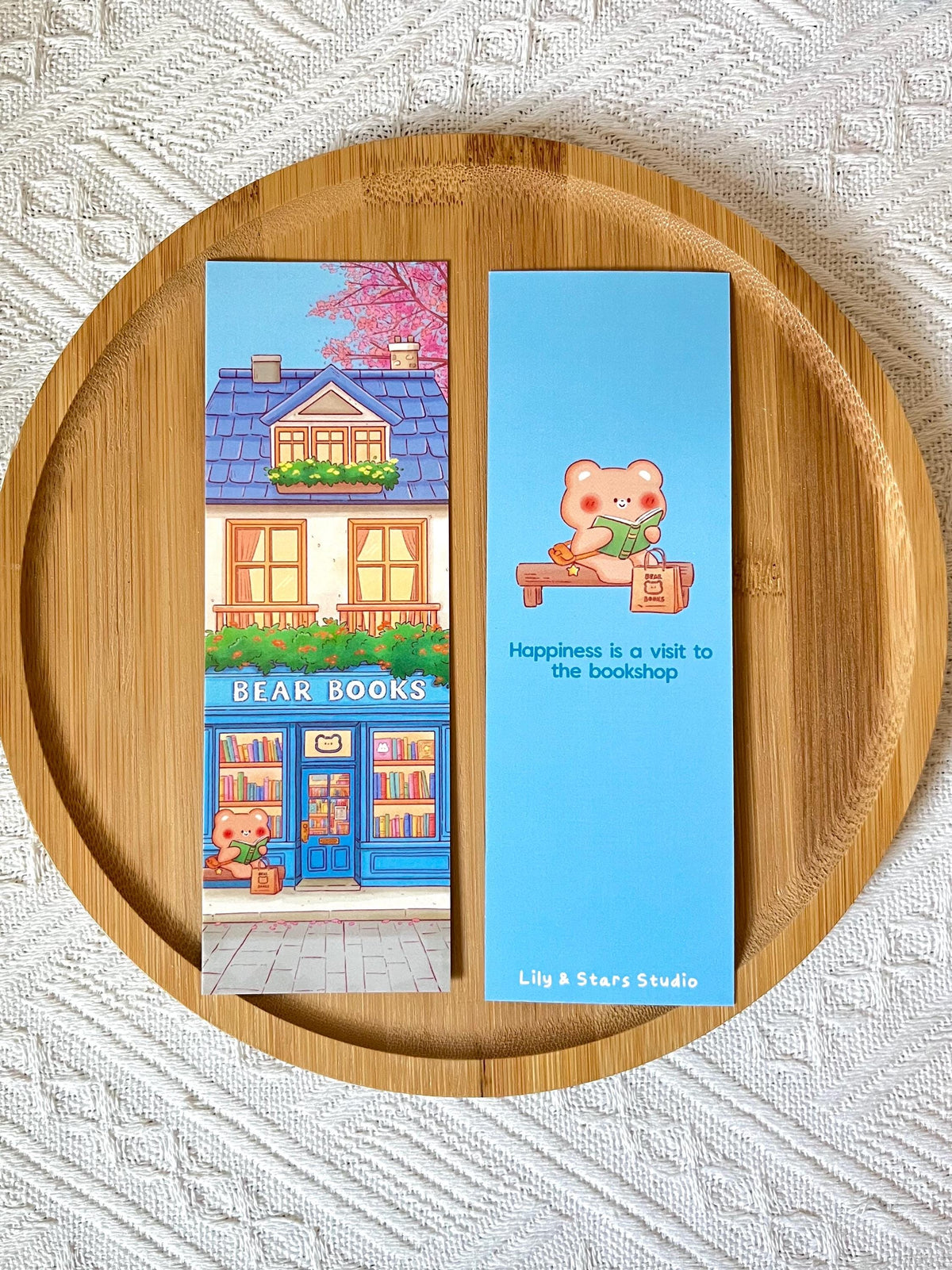 Bear Bookshop Bookmark (2x6 in)