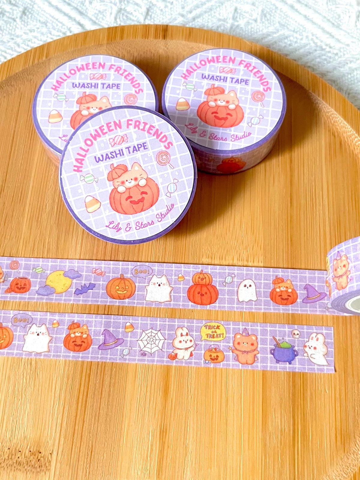 Halloween Washi Tape • Spooky Stationery • Planner Tape (15mm x 10m)