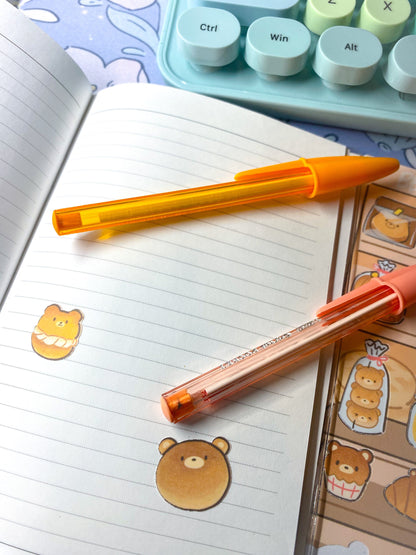 Bear Bakery Glossy Sticker Sheet