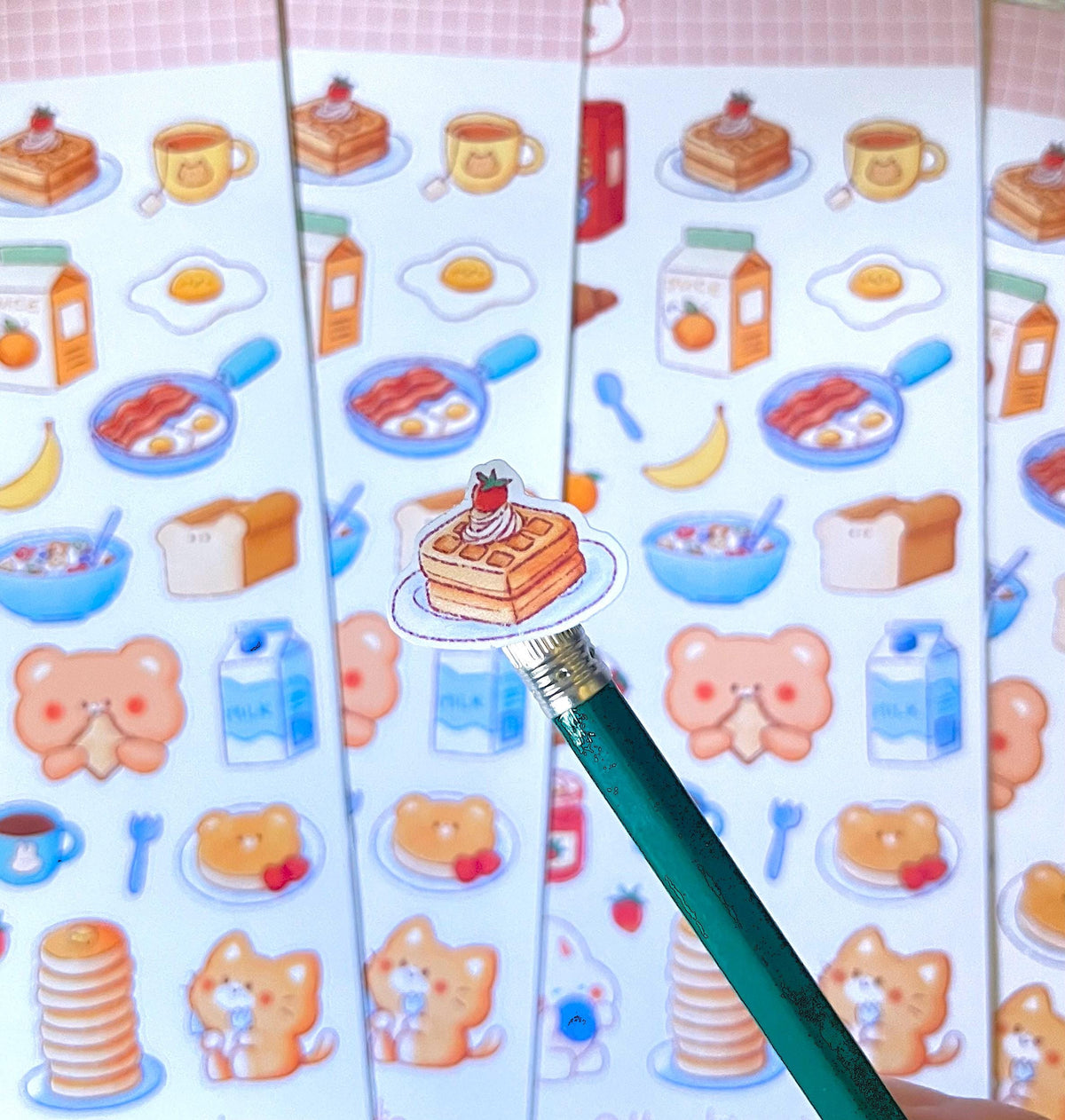 Breakfast Friends Sticker Sheet