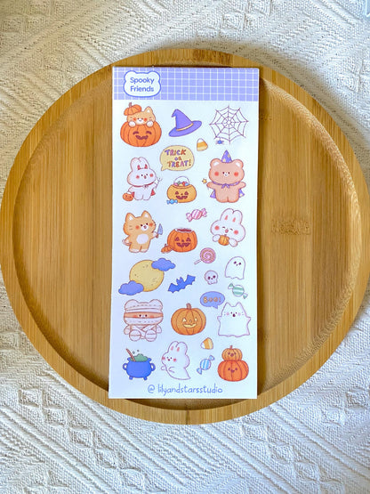 Halloween Friends Sticker Sheet