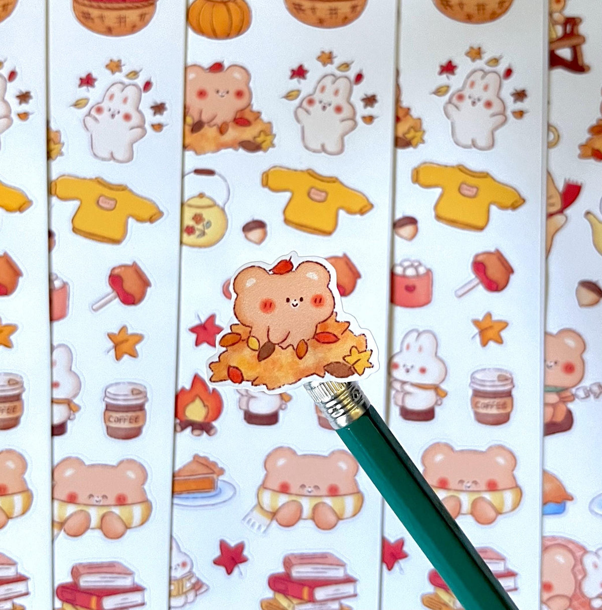Fall Friends Matte Sticker Sheet