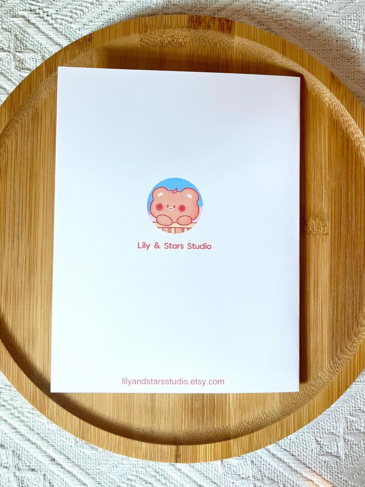 Pink Cake Happy Birthday Card (4.25x5.5 in)