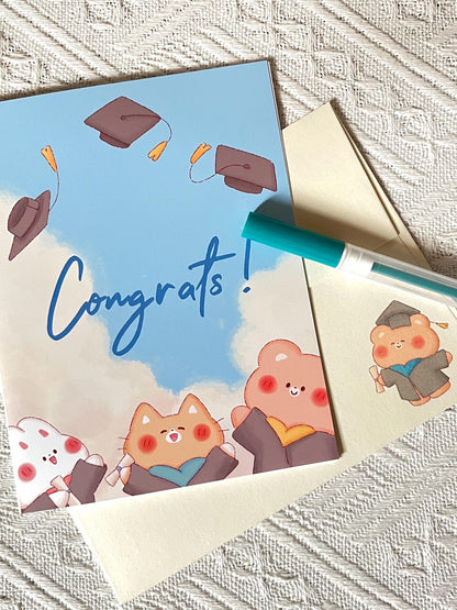 Graduation Friends Card (4.25x5.5 in)