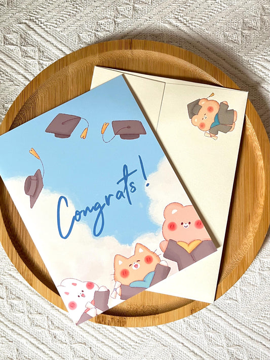 Graduation Friends Card (4.25x5.5 in)