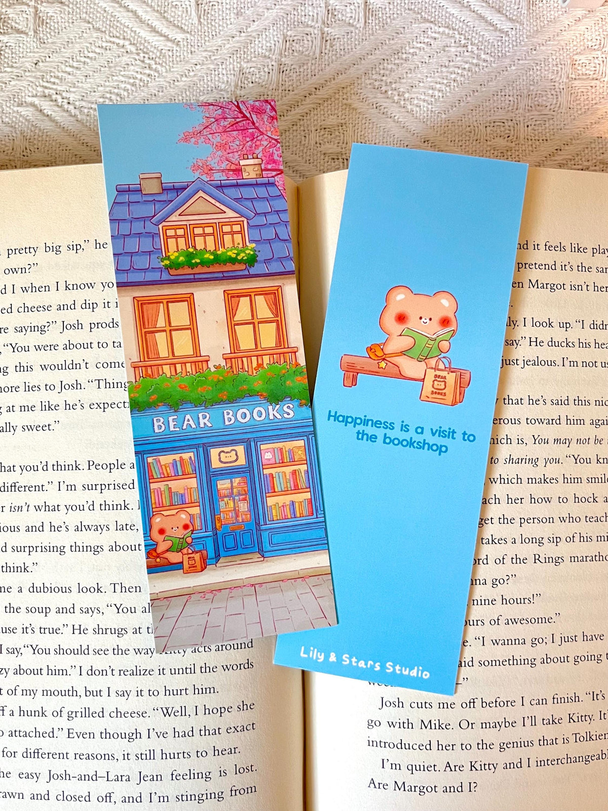 Bear Bookshop Bookmark (2x6 in)