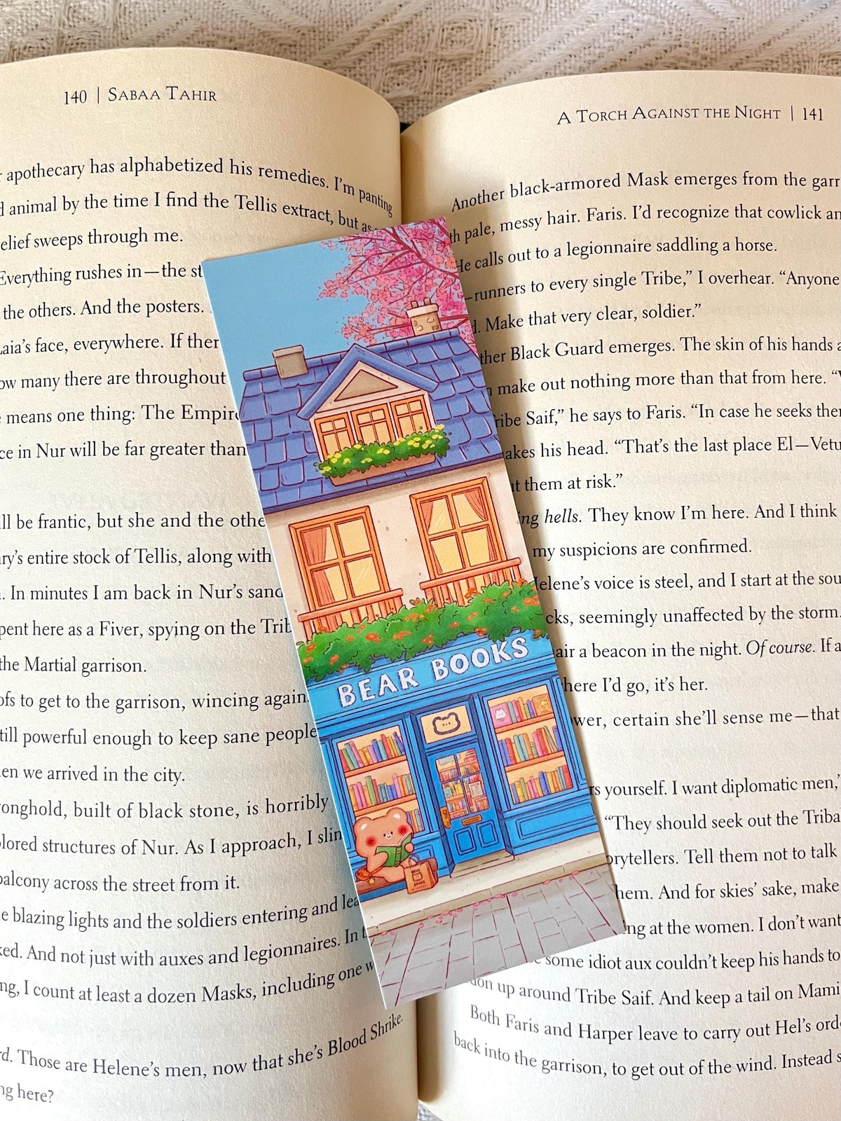 Bear Bookshop Bookmark (2x6 in)
