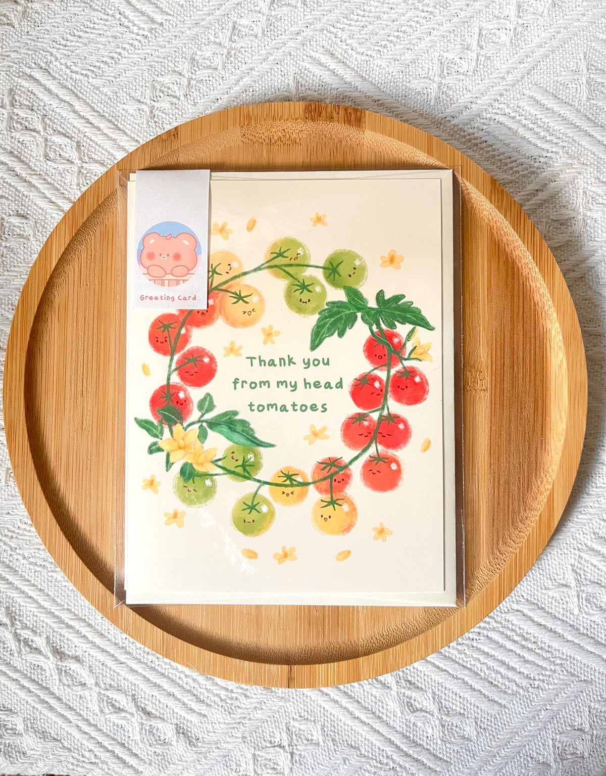 Tomato Thank You Card (4.25x5.5 in)