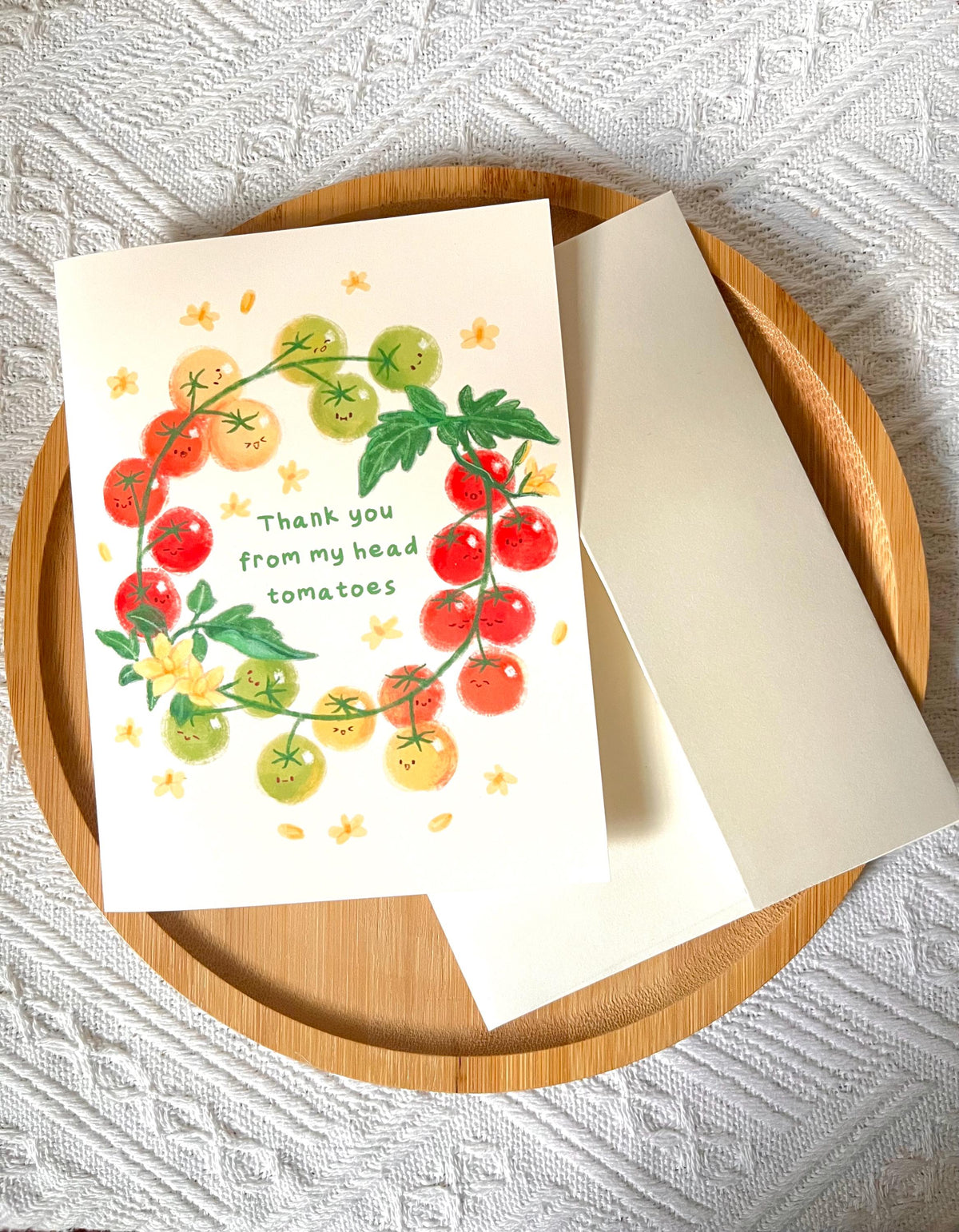Tomato Thank You Card (4.25x5.5 in)