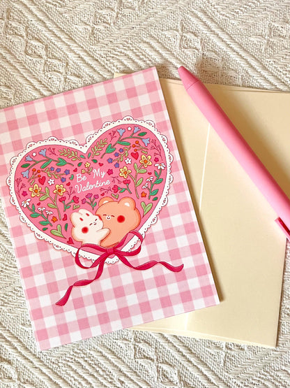 Be Mine Valentine's Day Card (4.25x5.5 in)