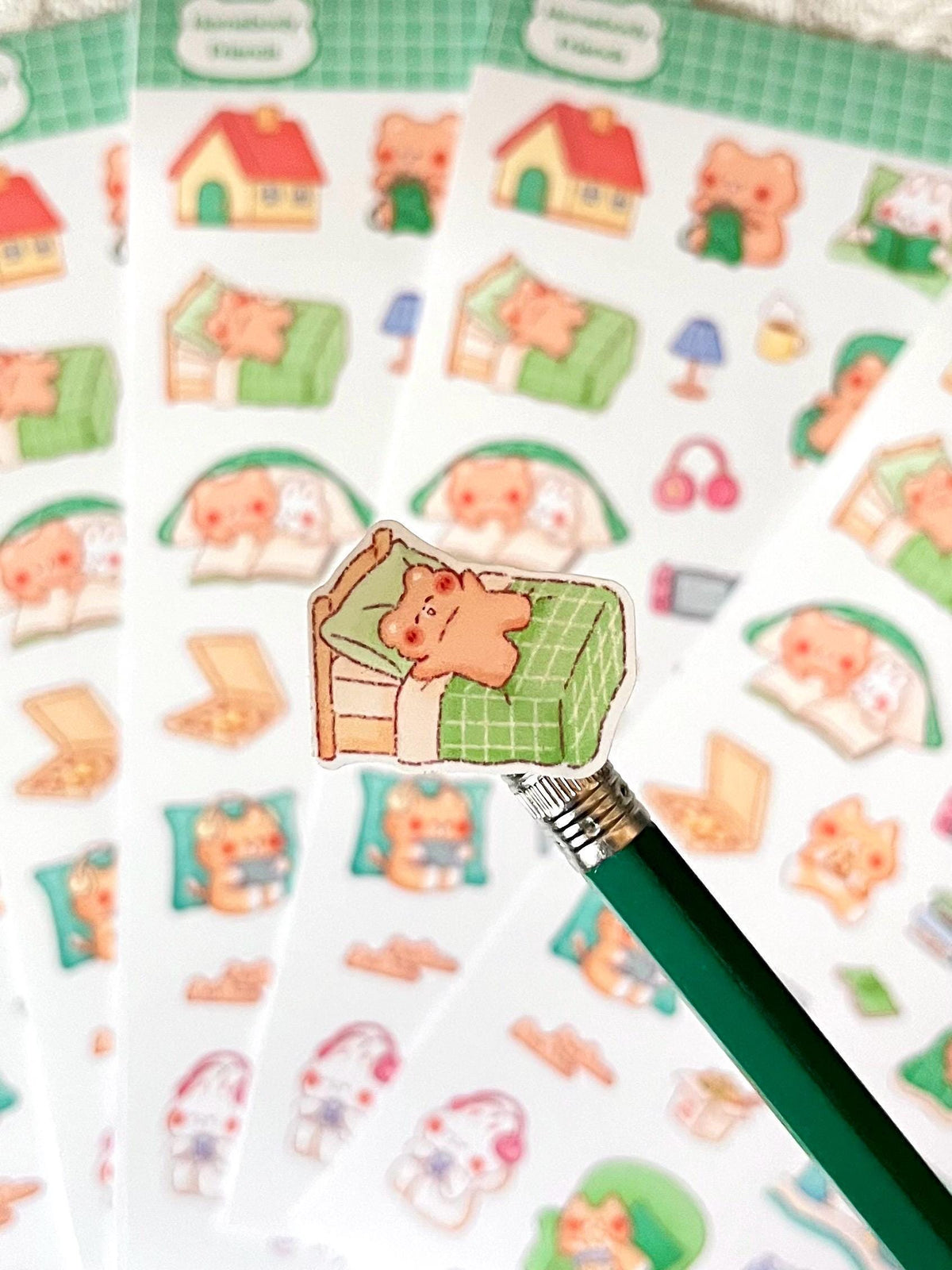 Homebody Friends Sticker Sheet