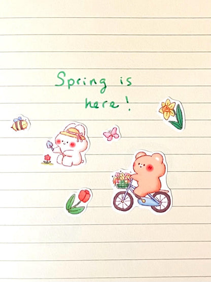 Spring Friends Sticker Sheet