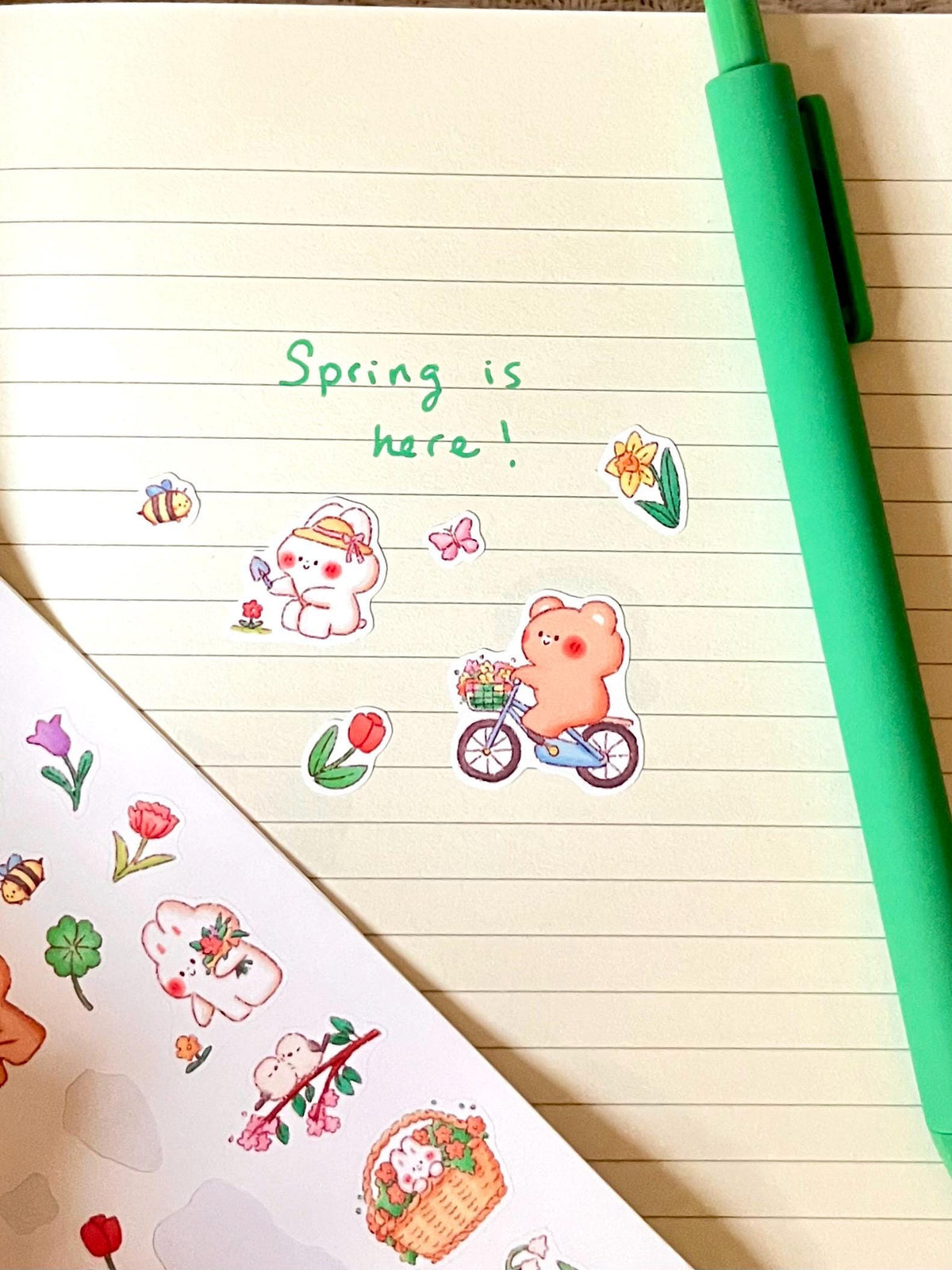 Spring Friends Sticker Sheet