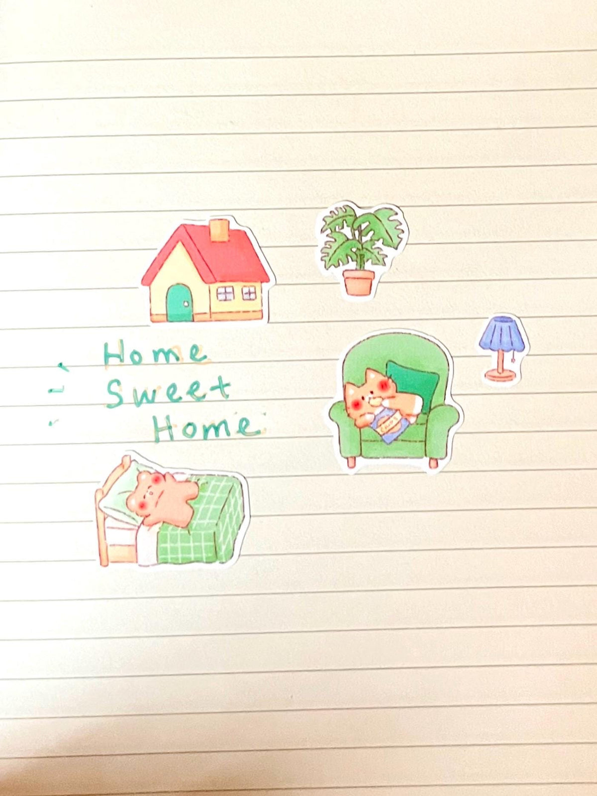 Homebody Friends Sticker Sheet