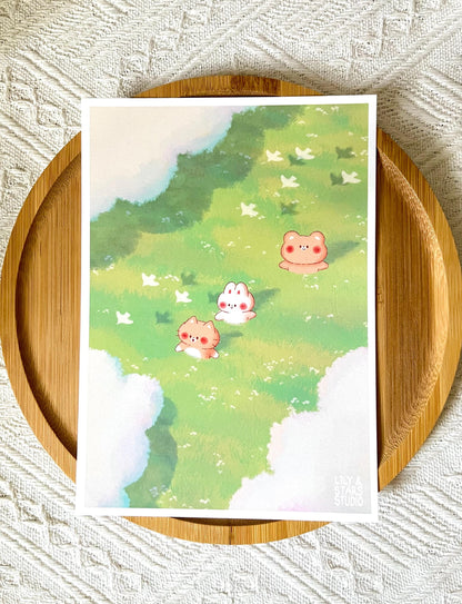 March into Spring Small Art Print (5x7 in)