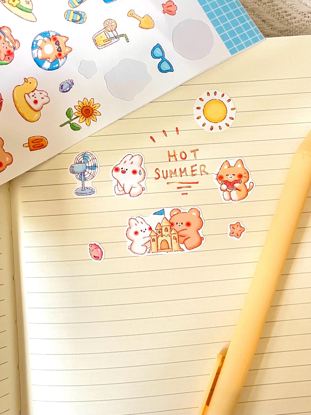 Summer Friends Sticker Sheet
