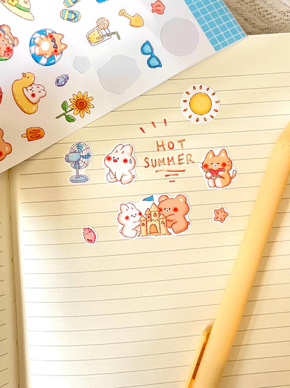 Summer Friends Sticker Sheet