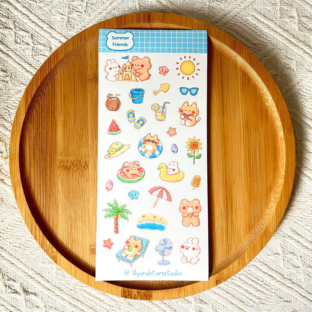 Summer Friends Sticker Sheet