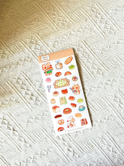 Bun and Bear Sticker Sheet Bundle • 19 Sheets • Kawaii Matte Sticker Set