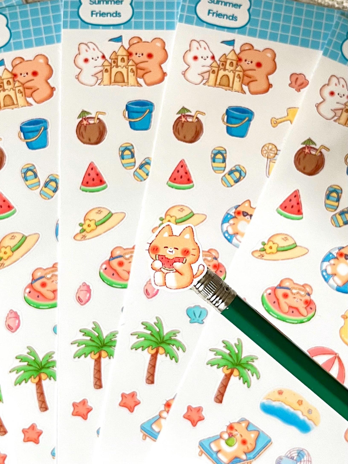Summer Friends Sticker Sheet