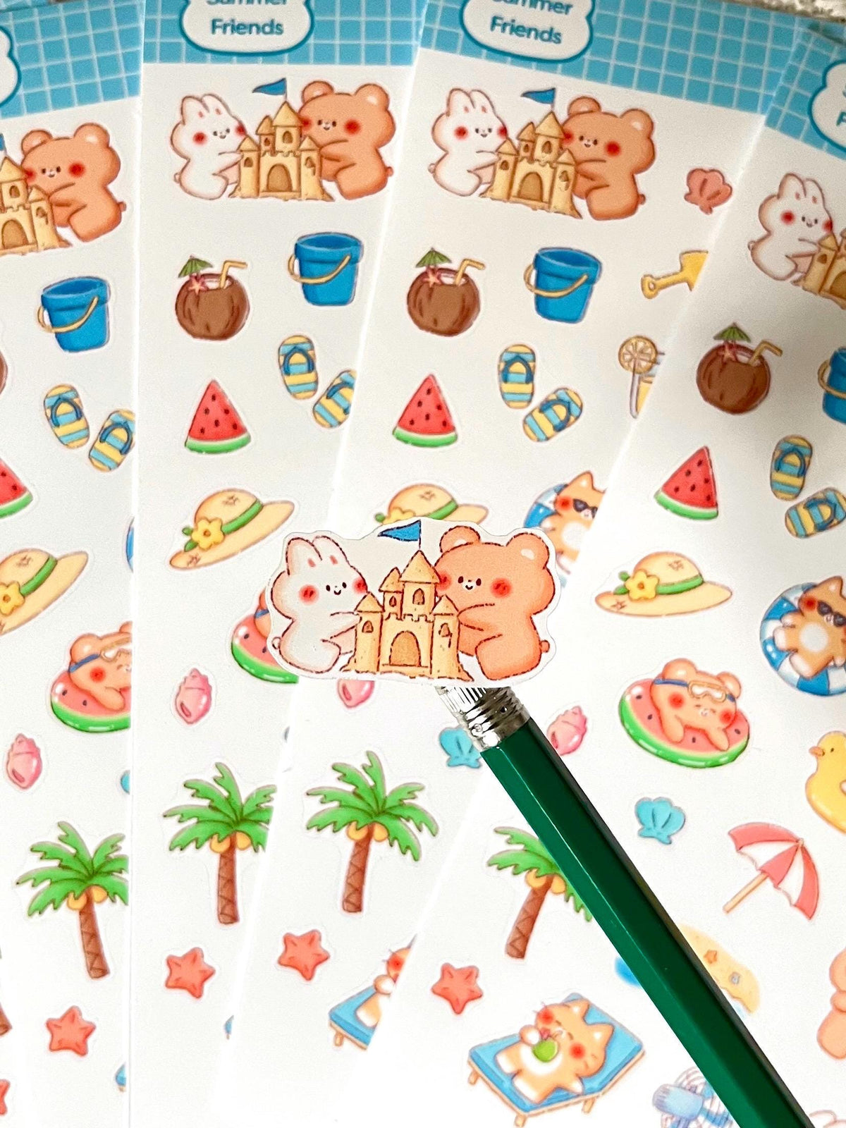 Summer Friends Sticker Sheet