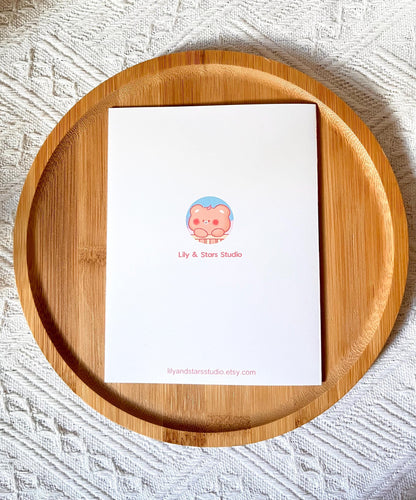 Happy Father's Day Card • Bear Greeting Card for Dad (4.25x5.5 in)