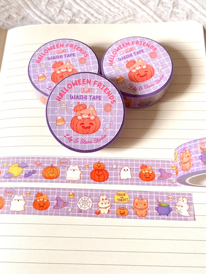 Halloween Washi Tape • Spooky Stationery • Planner Tape (15mm x 10m)