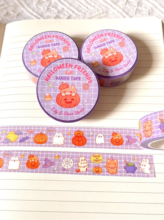 Halloween Washi Tape • Spooky Stationery • Planner Tape (15mm x 10m)